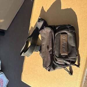 Mt. Ridge Canvas Fanny Pack Waist Bag, Dark Brown - Multi-Pocket Utility Pack